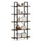 Costway 1/2 PCS 5-Tier Bookshelf 62" Tall Vintage Industrial Bookcase with Open Storage Shelves